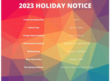 Girlmerry 2023 Public Holidays Notice