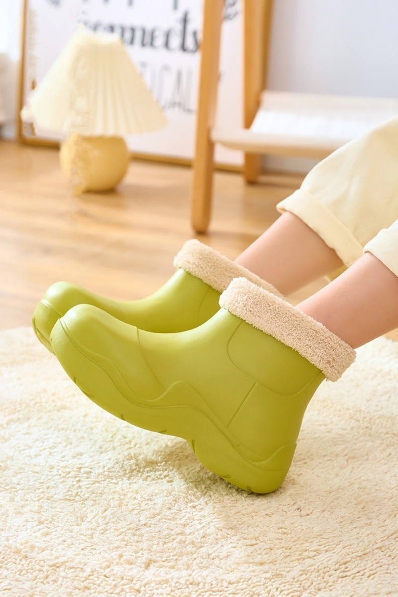 Wholesale Waterproof thermal lined midi upper stylish high quality rain