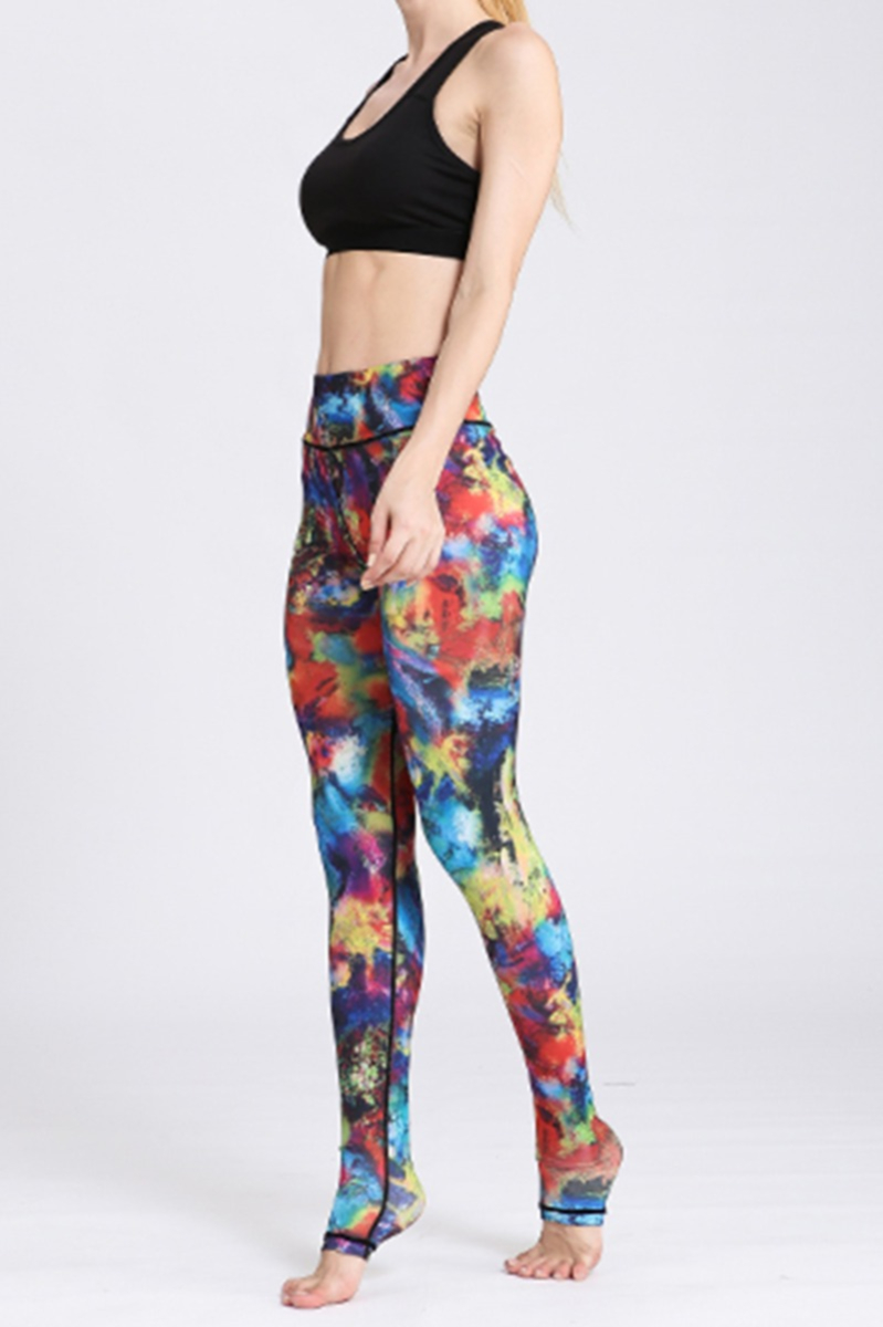 over the heel yoga pants