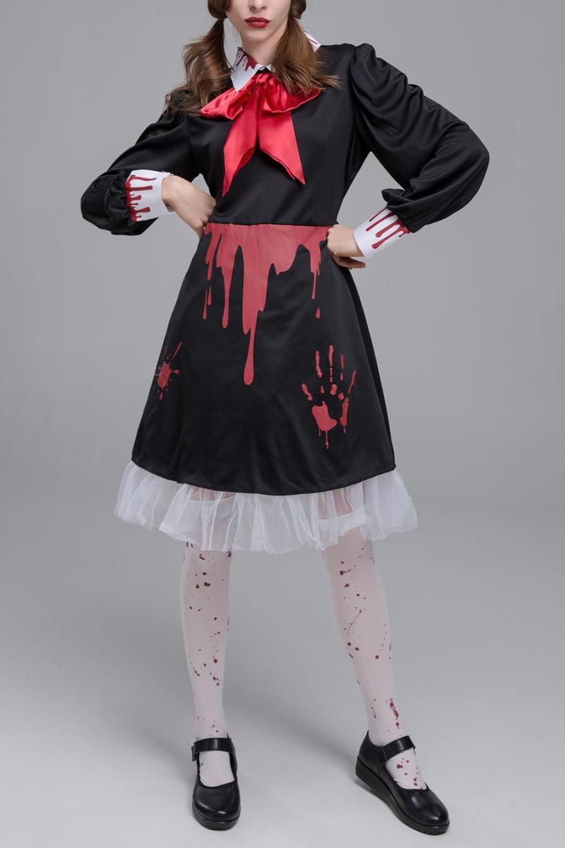 Alice-Madness Returns Alice Cosplay Costume - No Stain