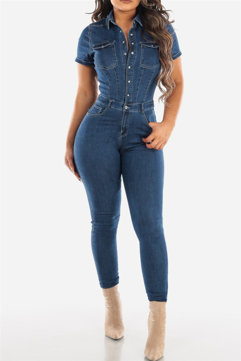 wholesale denim jumpsuit