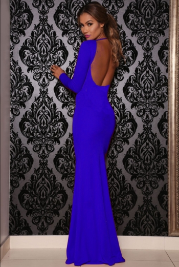 Women's High Quality Backless Gown
