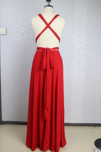 Women's Red Bandage Gown