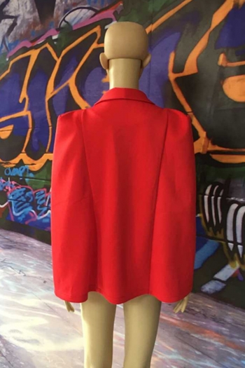  New Fall Hot Casual Red thin Section Jacket 