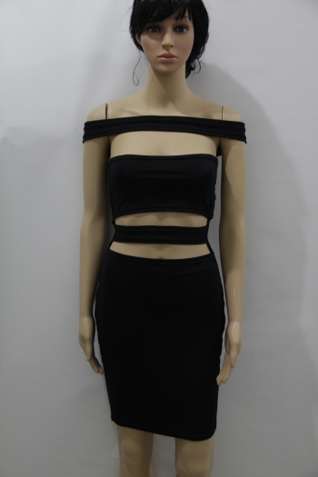 The Latest The Word Collar Openwork Sexy Dress