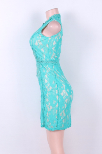 Summer New Lace Tight Elegant Bodycon Plus Dress