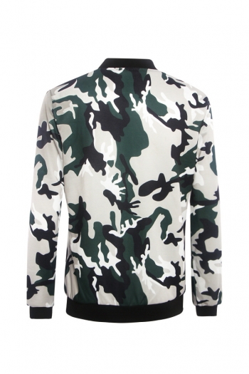 Camouflage Long-Sleeves Fashion Coat