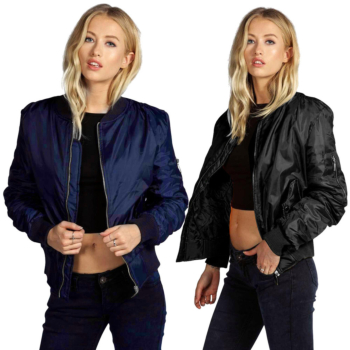 Black&Blue Zippered Pilot Plus jacket