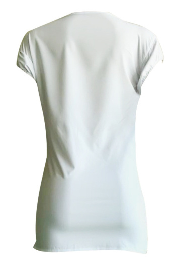 Casual Shirt Sleeves With Long Zipper Top