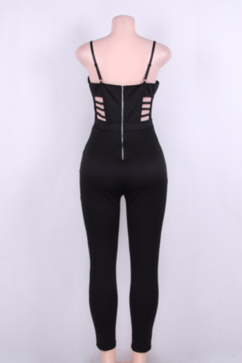 Women's Padded Sling Hollow Sexy Jumpsuit