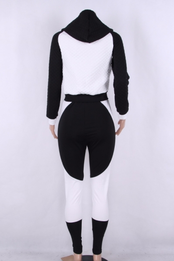 Black&White Padded Thick Sports Cotton Set