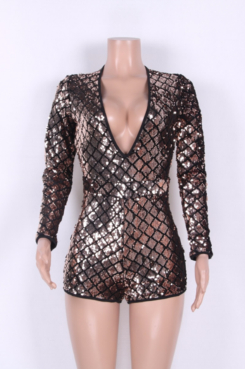 Fantasy Costume Women's Fashionable And Versatile Deep V Playsuit Set - ED main image 0