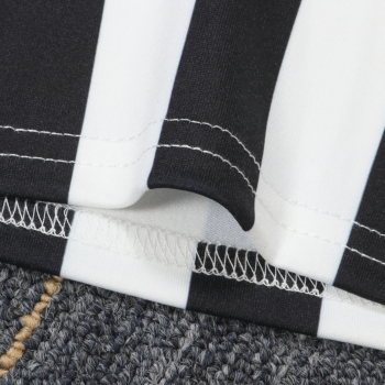 Sexy Black &White Striped Bow V-Neck Jumpsuit