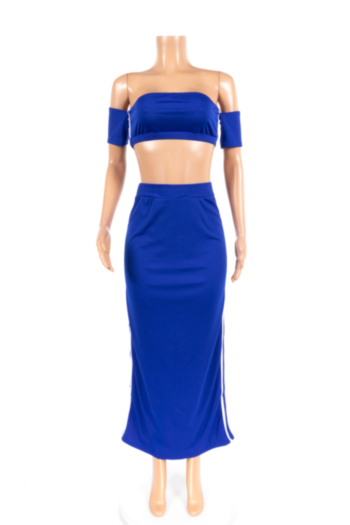 Sexy Sport Tube Top Two-piece Set
