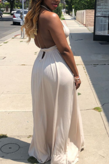 Loose Strapless Backless Sexy Jumpsuit