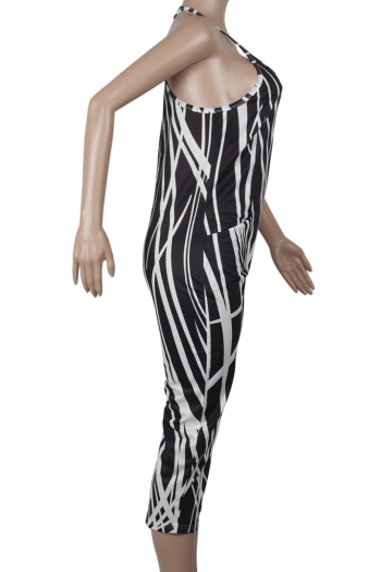 Casual Chic Colorful Printed 3-Color Jumpsuit
