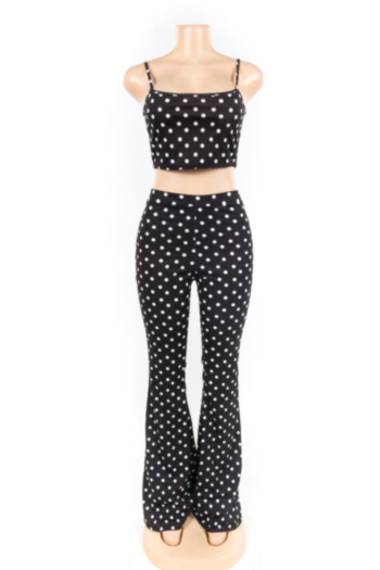 Sexy camisole big trousers two-piece suit
