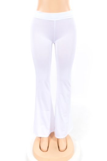 Casual Slim Fit Solid Color Long Pants