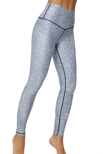 New stylish solid color high waist inside pocket stretch fit yoga leggings