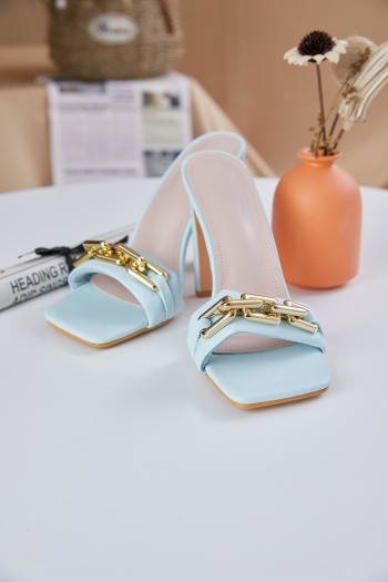 new three colors chain design stylish high heel sandals (heel height:11cm)