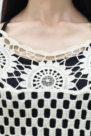 Women's Crochet Fashion Top