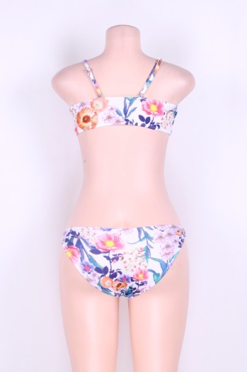 Beautiful Floral Printed Padded High Quality Fashion Bikini