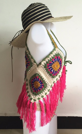 Tassel Crochet Fashion Little Vest