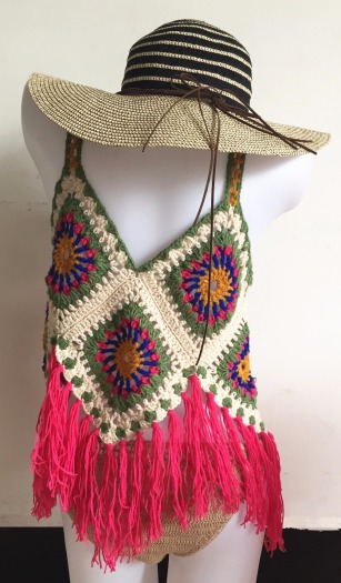 Tassel Crochet Fashion Little Vest