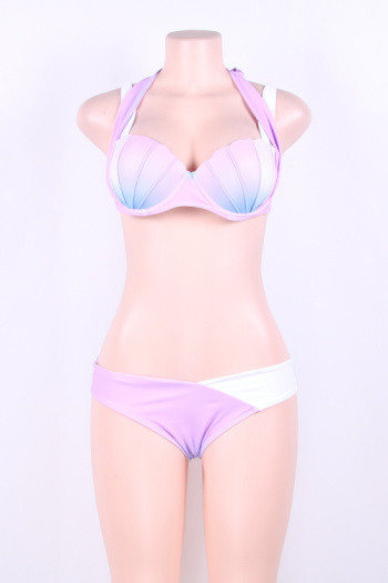 Padded Gradient color Shell Bikini