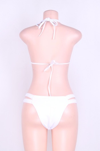 White Open Side Padded Fashion Bikini