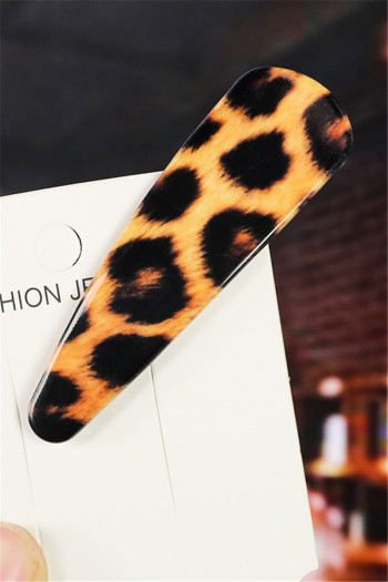 1 pc leopard hair clip(size:7cm*2cm)