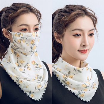facial chiffon sun protection scarves#8#