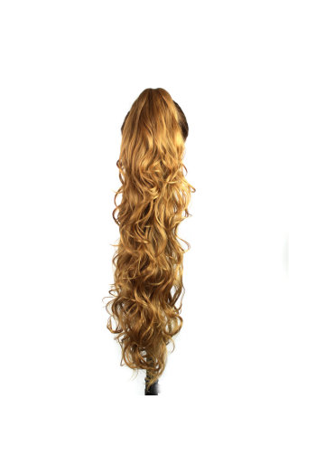 long curly hairpiece(length:31 inch)#6#x3 pcs