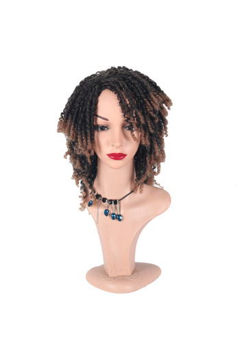 fashion synthetic dirty braid wig#2#(length:16 inch)x3 pcs