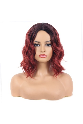 gradient wavey synthetic wig(length:16-18 inch)x3 boxes