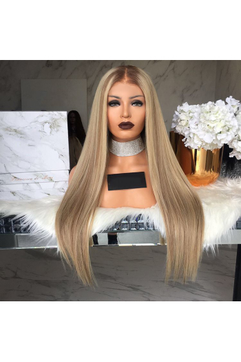 synthetic gradient straight wig(length:75cm)x3 boxes