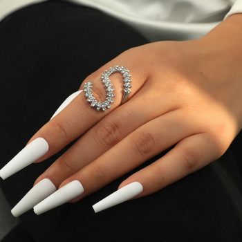 1 pc stylish rhinestone rings