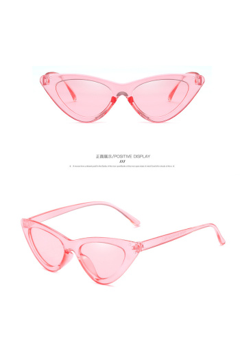 stylish cat eye sunglasses with small glasses frame
