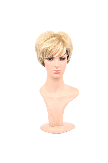 synthetic fashion golden gradient short wig(length:6 inch) x3 pcs