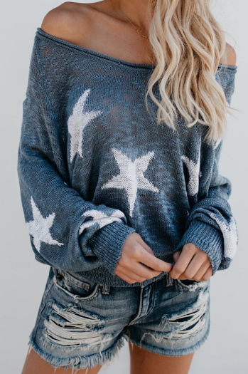 Sexy Star Long Sleeve Sweater