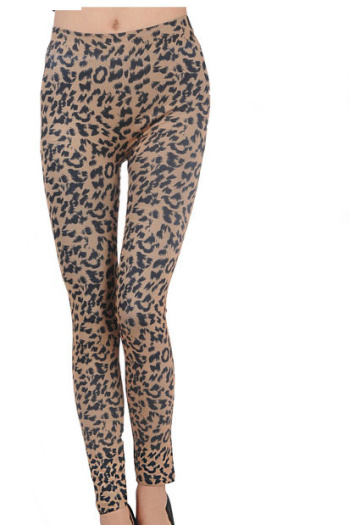  little black leopard leggings