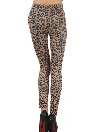  little black leopard leggings