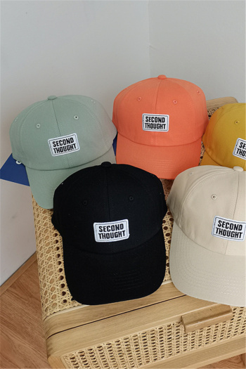 new five colors letter pattern adjustable  visor hat 56-58cm