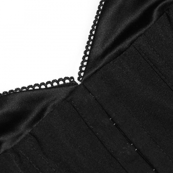 Sexy xs-l slight stretch sling backless zip-up slit mini dress(with boned)