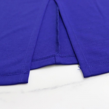 Sexy slight stretch off shoulder solid color with belt slit midi dress