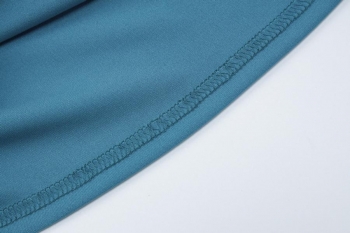 Sexy slight stretch solid color strapless drawstring pocket midi dress
