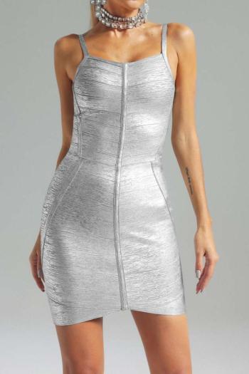 sexy slight stretch backless adjustable straps high quality bodycon mini dress