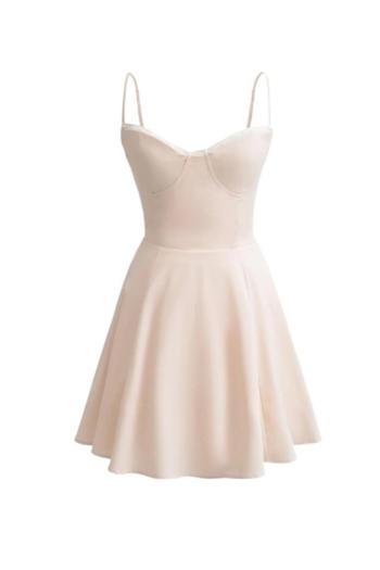 sexy slight stretch lace stitching padded with lined mini dress(size run small)