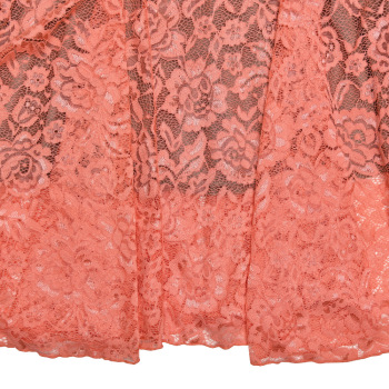 New slight stretch patchwork lace solid color suspender maxi dress with liner