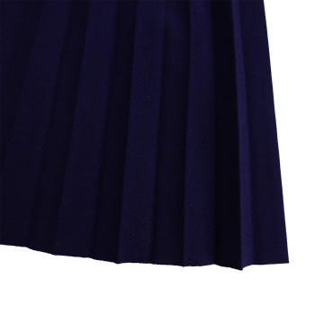 Stylish plus size slight stretch 4 colors with belt pleated midi dress